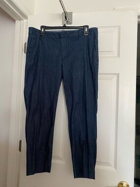 Banana Republic Avery Navy/Denim Dress Pants 31/12